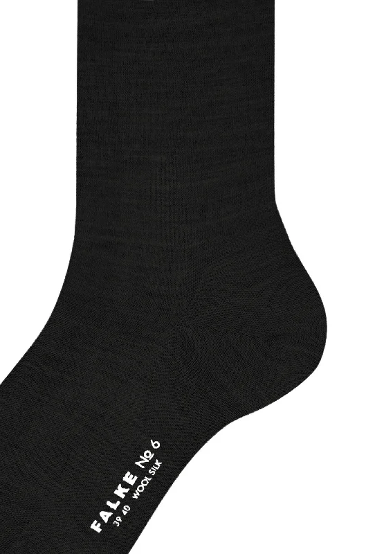 thermal socks for cold weather-Luxury Line Basics Falke No. 6 Knee High | Moonshine Tiles 15451-3000