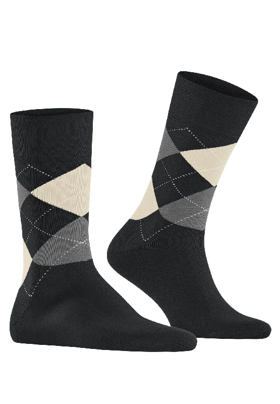 anti-odor socks for gym-Sensitive Argyle So Socks | Moonshine Tiles 12535-3000