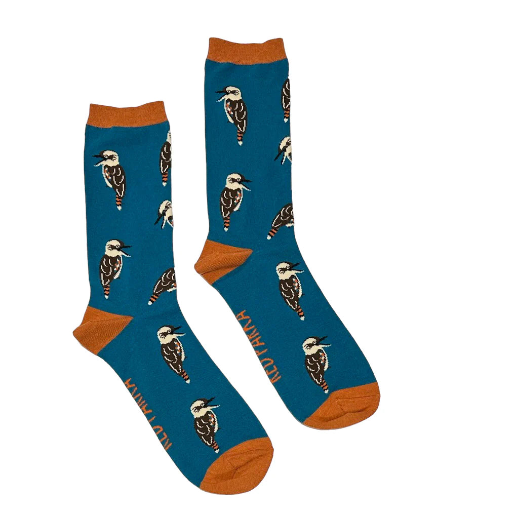 socks with cozy lining-Kookaburra Socks