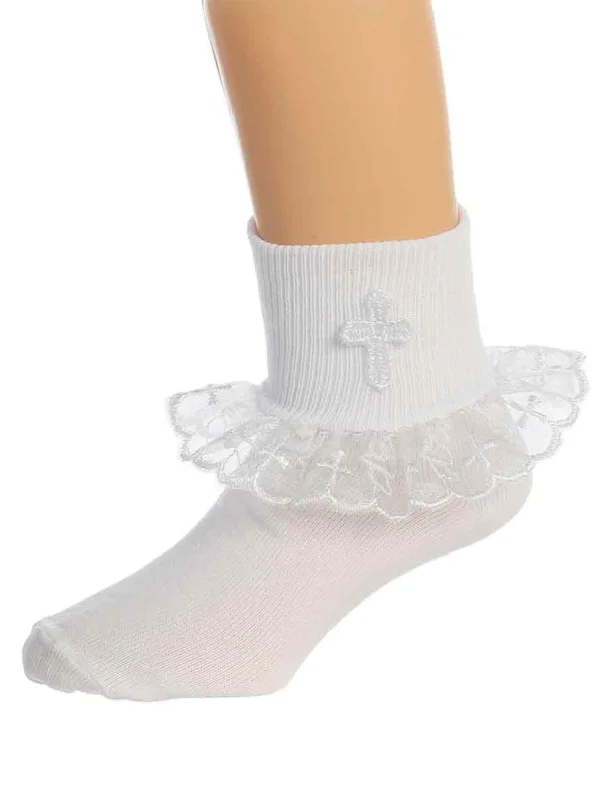 socks for barefoot running-Cotton Cross Sock