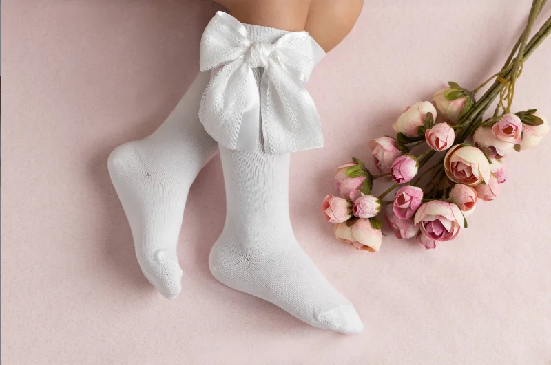 knee-high socks for women-Double Layer Knee Hi