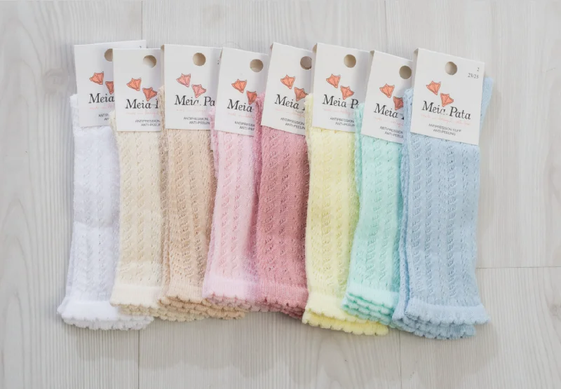 casual socks for everyday-Crochet Style Knee Socks