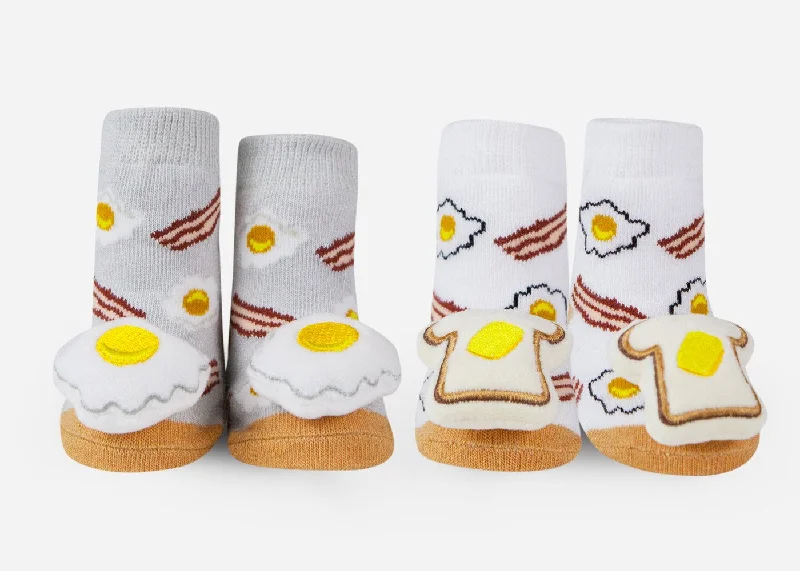 socks for home relaxation-Waddle Breakfast Socks