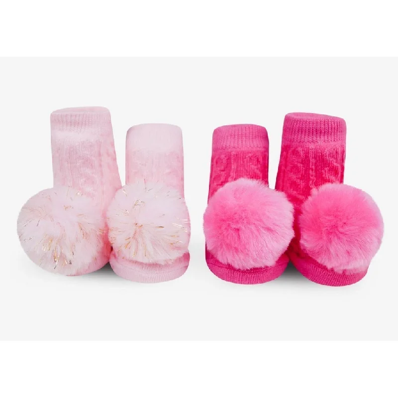 socks with extra cushioning-Waddle Pom Pom Rattle Socks