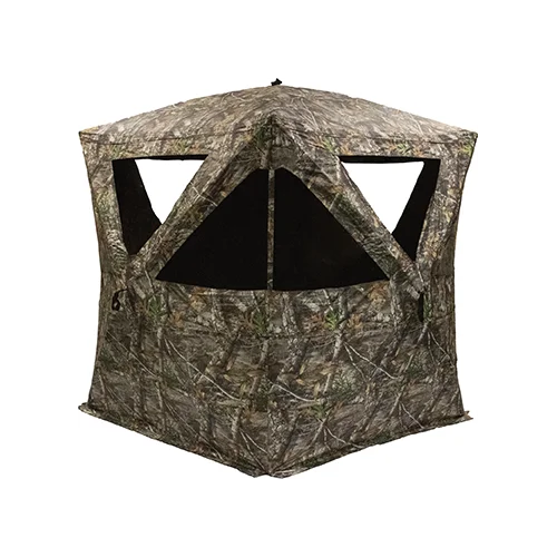 ergonomic camping lumbar pads-Rhino Blind 500 Realtree Edge