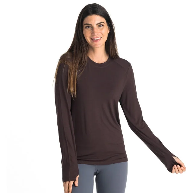 Camping hiking muscle relief-Women's Bamboo Shade Long Sleeve II