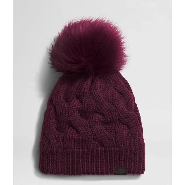 Camping hiking distance tips-Women's Oh Mega Fur Pom Lined Beanie