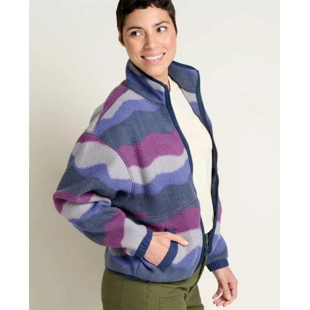 Camping hiking trail memories-Women's Campo Fleece Jacket