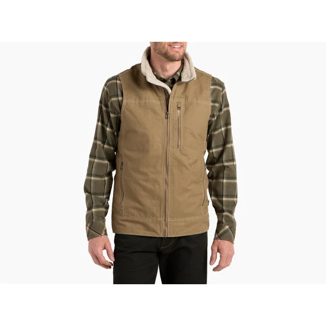 Camping hiking marathon prep-Men's Burr Vest Lined