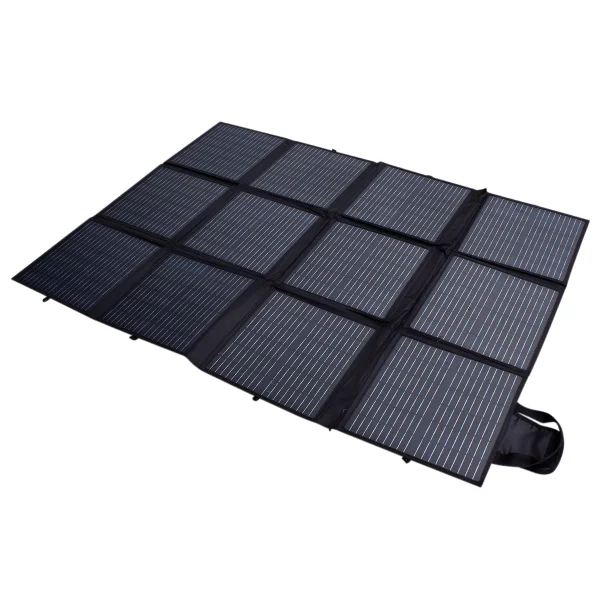 Camping hiking cold weather tips-300W Portable 12V Folding Solar Blanket by KT Solar