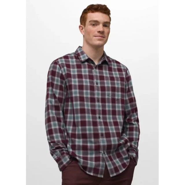 Camping hiking trail cocoa-Men's Los Feliz Flannel Shirt