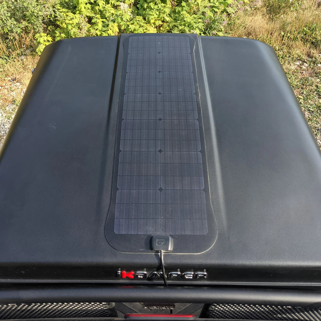 Camping hiking climbing gear-Cascadia 4X4 iKamper Skycamp Mini 2.0 VSS System 70 Watt Solar Panel