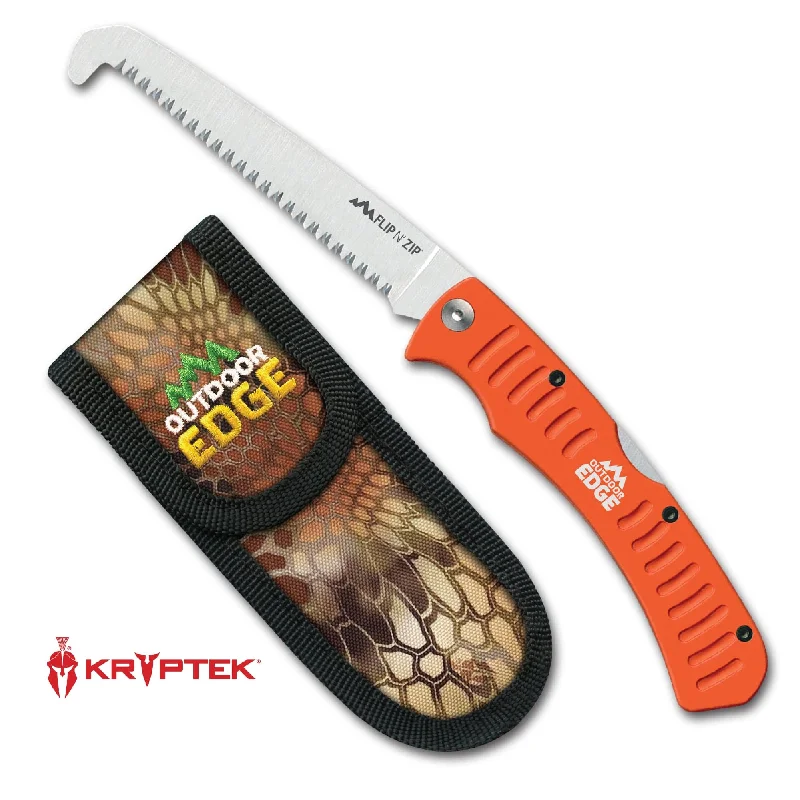 Camping hiking blisters care-Flip N' Zip 4.5IN Aluminum Handle Folding Saw