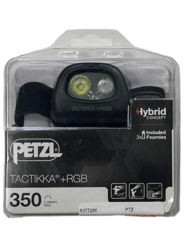 Camping hiking ear plugs-Petzl Tactikka + RGB Headlamp