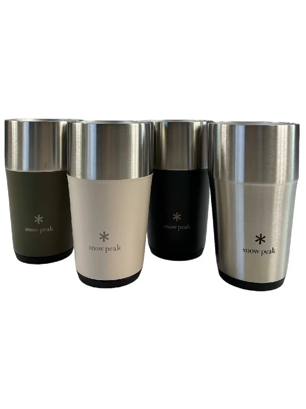 Camping hiking sleep schedules-Snow Peak Shimo Tumbler 470 Set